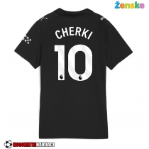 Ženske Nogometnih dresov Manchester City Rayan Cherki #10 Gostujoči 2025-26 Kratki rokavi